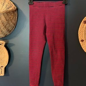 Primary striped leggings